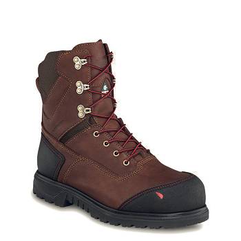 Red Wing Brnr XP 8-inch CSA Safety Toe - Hnede Nepremokave Topanky Panske, RW122SK